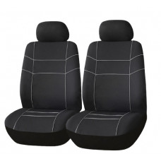 Чехлы передних сидений "VECTOR", черный/серый