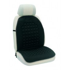 Top cover for car seats with magnets "JAVA", black