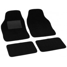 Set of textile car mats ''SOFT'', black