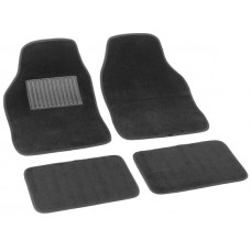 Set of textile car mats ''SOFT'', grey