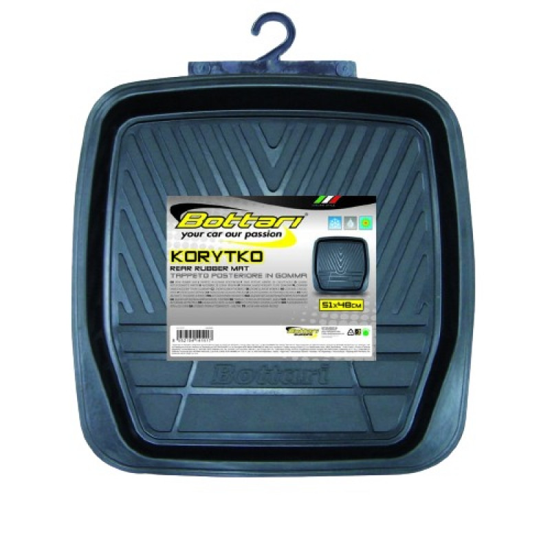 Rear rubber mat "KORYTKO REAR", 1 pc