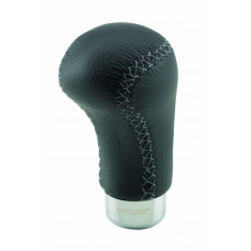 Gear shift lever tip "SIRIO", black/grey 