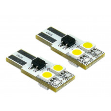 LED spuldzes, 2 gab, W5W T10 Canbus, 4SMD