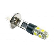 Светодиодная лампа, 1 шт., H1 12V 55W, 9SMD