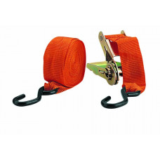 Cargo fastening strap with ratchet and hook "CINGHIA 8M", 1x800cm