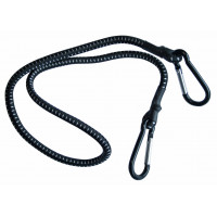 Rubber cord for securing luggage with carabiner "CARABINER", 100cm