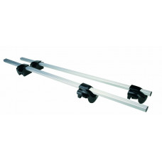 Pair of universal roof bars for railings "ALUMINUM BARS"