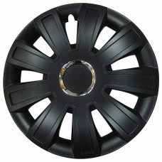 Set of wheel covers "BLACK SANTANDER", 14'', 4 pcs.