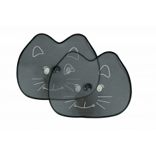 Sunshades for car side windows "CAT", 2 pcs