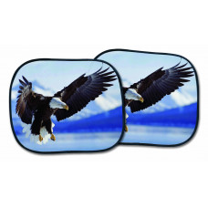 Sunshades for car side windows "EAGLE", 2 pcs