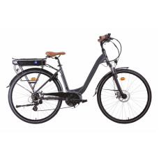 Elektriskais velosipēds URBAN 600, izmērs 28", pelēks