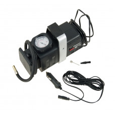 Air compressor with pressure gauge 12V/220V "AC/DC POWER"