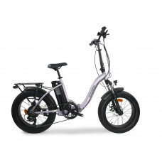 Elektriskais velosipēds BERAUD E2800 TOP, izmērs 20", pelēks