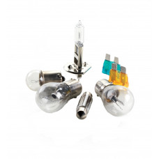 Halogen bulb kit complete with fuses "TROUSSE H1"