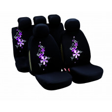 Set of car seat covers "MY BOUQUET"