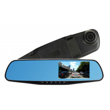 Зеркало заднего вида со встроенной фронтальной камерой, Дисплей: 2,8-дюймовая ЖК-камера: 0,3 Мпикс. "MIRROR PIX"