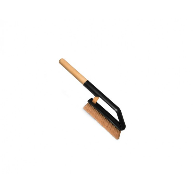 Snow brush with a wooden handle, 42 cm