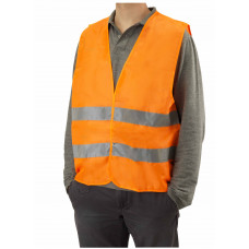 Reflective vest "WARNING VEST", XL, orange