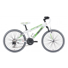 Children bicycle LEGNANO 24" "SKULL", white/green