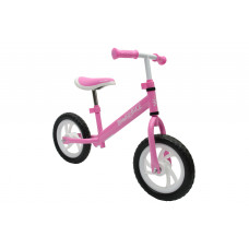 Kids balance bike 12" "RUNNER", pink/white