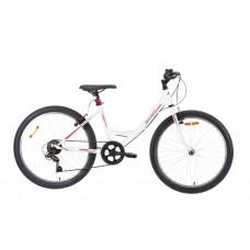 Women's bicycle 24'' ''TORINO'', white