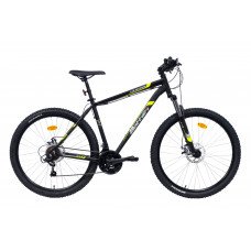Men's bicycle 27,5'' ''LIVIGNO'', black/yellow