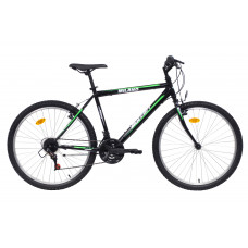 Men's bicycle 26'' ''MILANO'', black/green