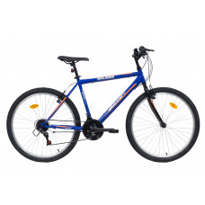 Men's bicycle 26'' "MILANO", blue/orange