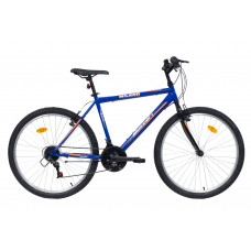 Vīriešu velosipēds 26'' ''MILANO'', zils/oranžs