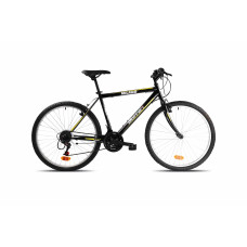 Men's bicycle 26'' "MILANO", black/yellow