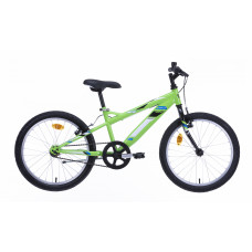 Children's bicycle 20'' "BULLET", black/green