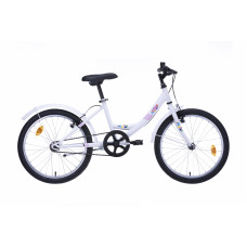 Children's bicycle 20'' "CANDY", white/pink