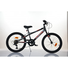 Children's bicycle 20" "VIRUS BOY", black/red