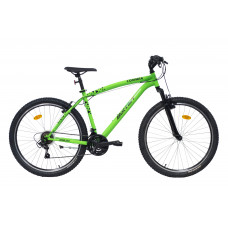 Men's bicycle 27.5'' ''CORVARA'', green/black
