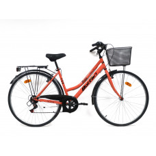 Sieviešu velosipēds 28'' ''PISA'', oranžs