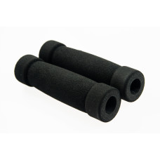 Handlebar grips "MOUSSE", 2pcs, black