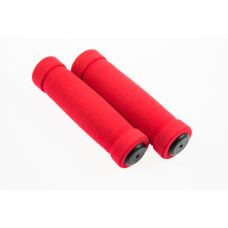 Handlebar grips "MOUSSE", 2pcs, red