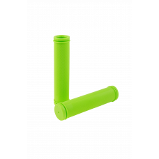 Handlebar grips "SMOOTH", 2pcs, lemon