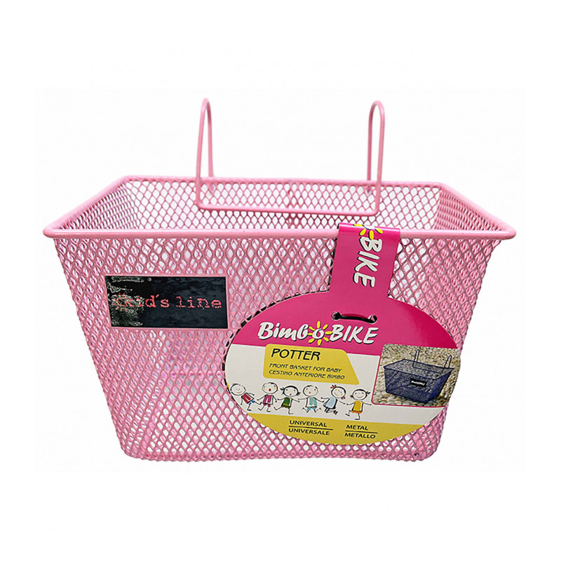 Front basket "POTTER", pink