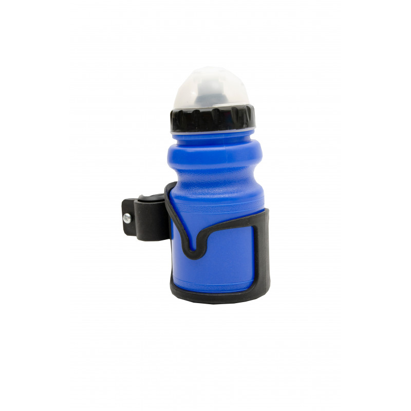 Water bottle with cage "BABY", blue