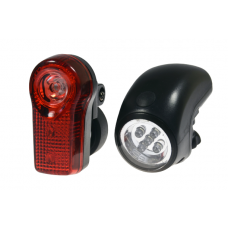 Set of front and rear lights "TWINS"