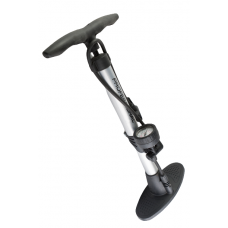 Bicycle pump "B-POWER", black/silver