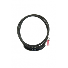 Cable lock "CIPHER 2", Ø6x650mm, black