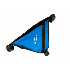 Bicycle bag "TRI-BER", frame, blue/black