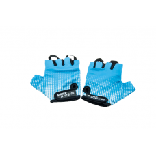 Bicycle gloves "X-SPORT", adult, size: S-M-L-XL, light blue