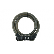 Cable lock "PREMIUM SECURITY", Ø15x1200mm, black