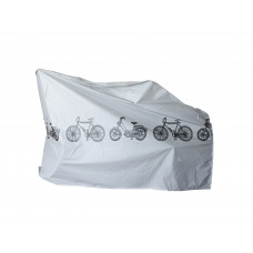 Bicycle cover, silver