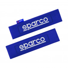 Sparco Seat Belt Pads Set, blue